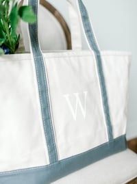 Image 2 of XL CANVAS  TOTE 