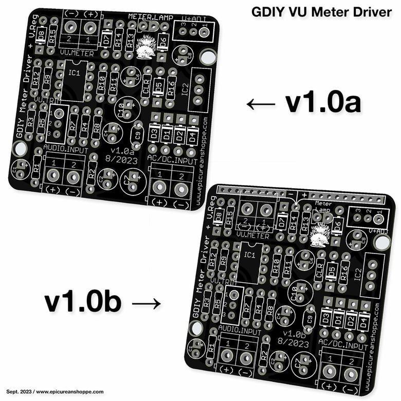 Image of GDIY VU Meter Driver PCB (PRE-ORDER, ships Oct. 2023)