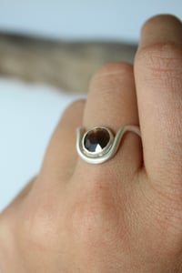 Image 5 of Smokey Quartz Meandering Ring