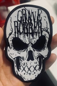 Image of GRAVE ROBBER PATCH/PIN COMBO