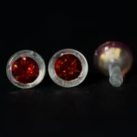 Image 2 of Loving you ruby red - Barbie style earrings and ring set