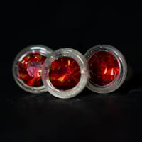 Image 3 of Loving you ruby red - Barbie style earrings and ring set