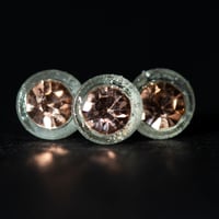 Image 3 of Peachy gold - Barbie style earrings and ring set