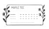 Sizing Guide Tees