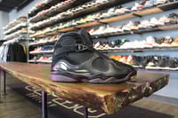 Image 1 of AIR JORDAN VIII RETRO x OVO "BLK/GOLD" *USED*