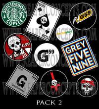 Image 2 of $B Stickers