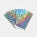 New Arrival Blank Small Square Hologram Eggshell Stickers 60pcs/120pcs free shipping