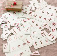 Image 2 of APHABET rouge vintage