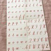 Image 5 of APHABET rouge vintage