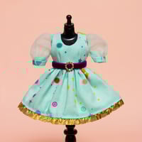 Image 1 of Kult of Kulta - Lavender and Mint Evening Tea dress