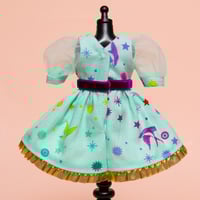 Image 2 of Kult of Kulta - Lavender and Mint Evening Tea dress
