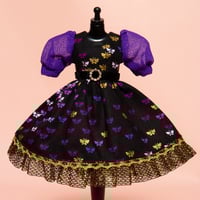 Image 1 of Kult of Kulta - Midnight Butterflurry dress and headband set