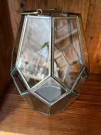 Image 2 of Glass Candle Holder with handle