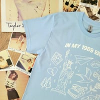 Image 2 of In My 1989 Era T-Shirt (light blue)