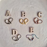 Image 3 of Rainbow Flower Earrings