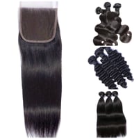 The Perfect Package ( 3pcs Bundles + 5x5 Closure )