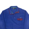 Vintage 90s Patagonia Synchilla Snap T Fleece - Royal 