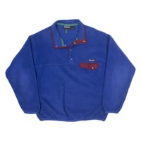 Image 1 of Vintage 90s Patagonia Synchilla Snap T Fleece - Royal 