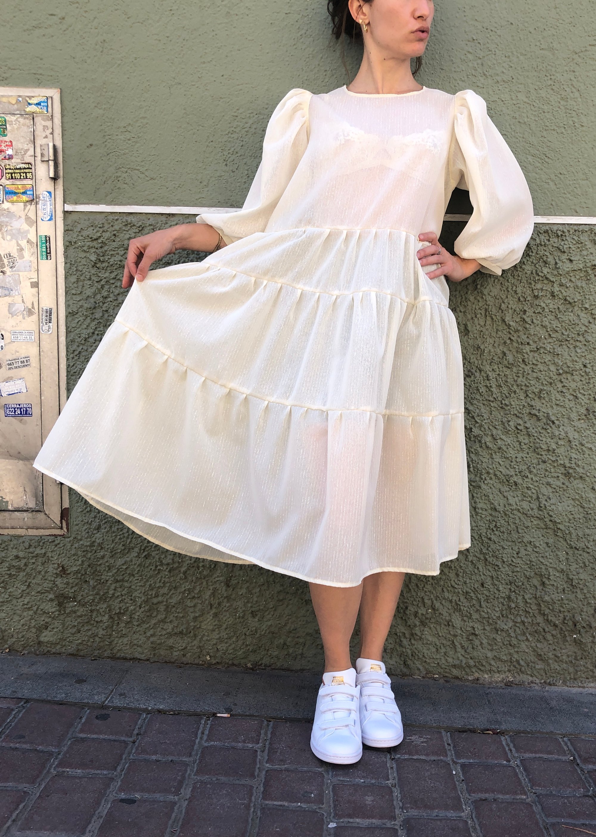 floor length bridesmaid dresses One Shoulder Unique Peach Chiffon Floor Length Slit Bridesmaid Dress