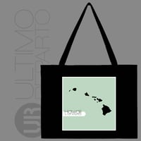 Image 2 of Shopping Bag Canvas - Hawaii is not America (UR108)