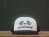 "Gorra RACING", negra/blanco