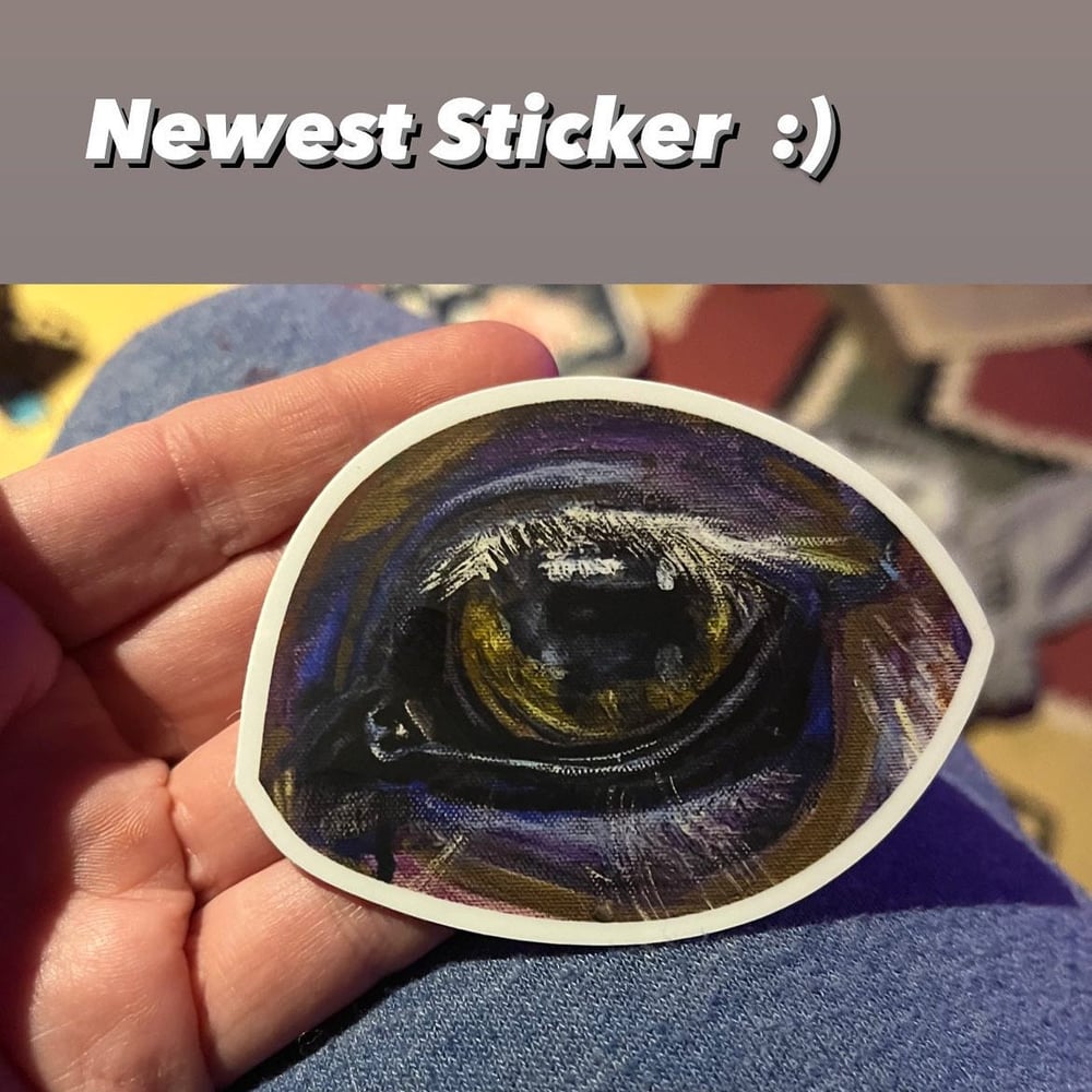Horse Eye Sticker