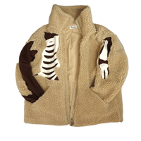 Image 5 of Reworked Skeleton Sweater - M