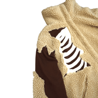Image 2 of Reworked Skeleton Sweater - M