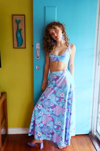 Image 1 of Yesterday Lover Maxi skirt in Magic Carpet Purple