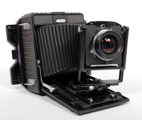 Image of Horseman 45HD 4X5 Camera w/ 135mm + 210mm F5.6 MC Lenses + Holders + FILM #8363