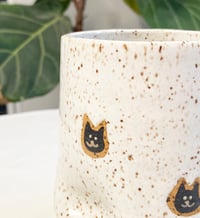 Image 4 of Black Cat Thumb Cup  Preorder