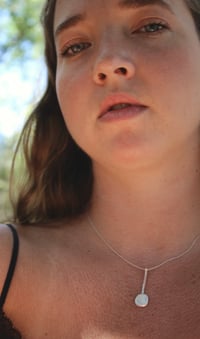 Image 1 of New Life Collection: Line and Disc Necklace