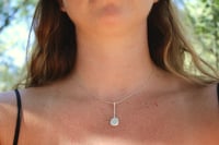 Image 3 of New Life Collection: Line and Disc Necklace
