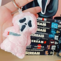 Image 4 of The Killer in Pink Plush Keychain