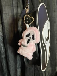 Image 1 of The Killer in Pink Plush Keychain