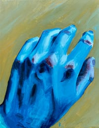 Image 1 of Blue Hand - Original painting