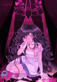 Mikan Tsumiki "Punishment Time" Danganronpa Print 