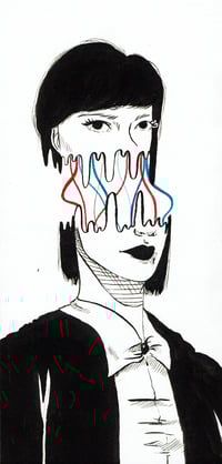 Image 4 of Cut the Violet Cord - 4"x7" Giclee Print