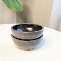 Image 3 of Black Dip Bowl Set