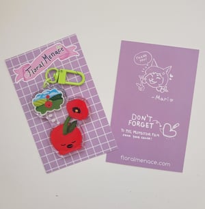 Poppy Korpokkur Acrylic Charm