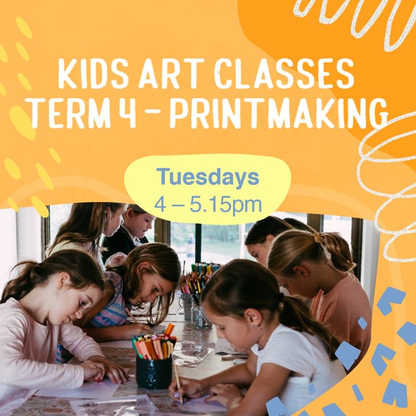 Image of Kids Art Classes Term 4 Tuesdays 4-5.15pm FOUR WEEKS starting October 10