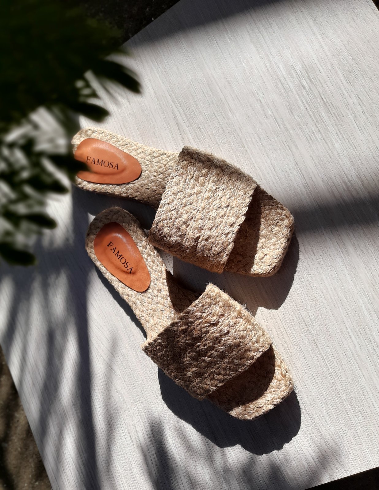 Slide discount on espadrilles