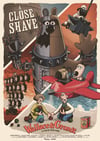 Wallace and Gromit - A Close Shave A2 Fine Art Print