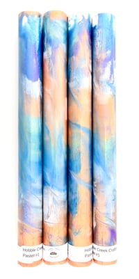 Image 2 of 'Study in Pastels #1' Bespoke Pen Blanks