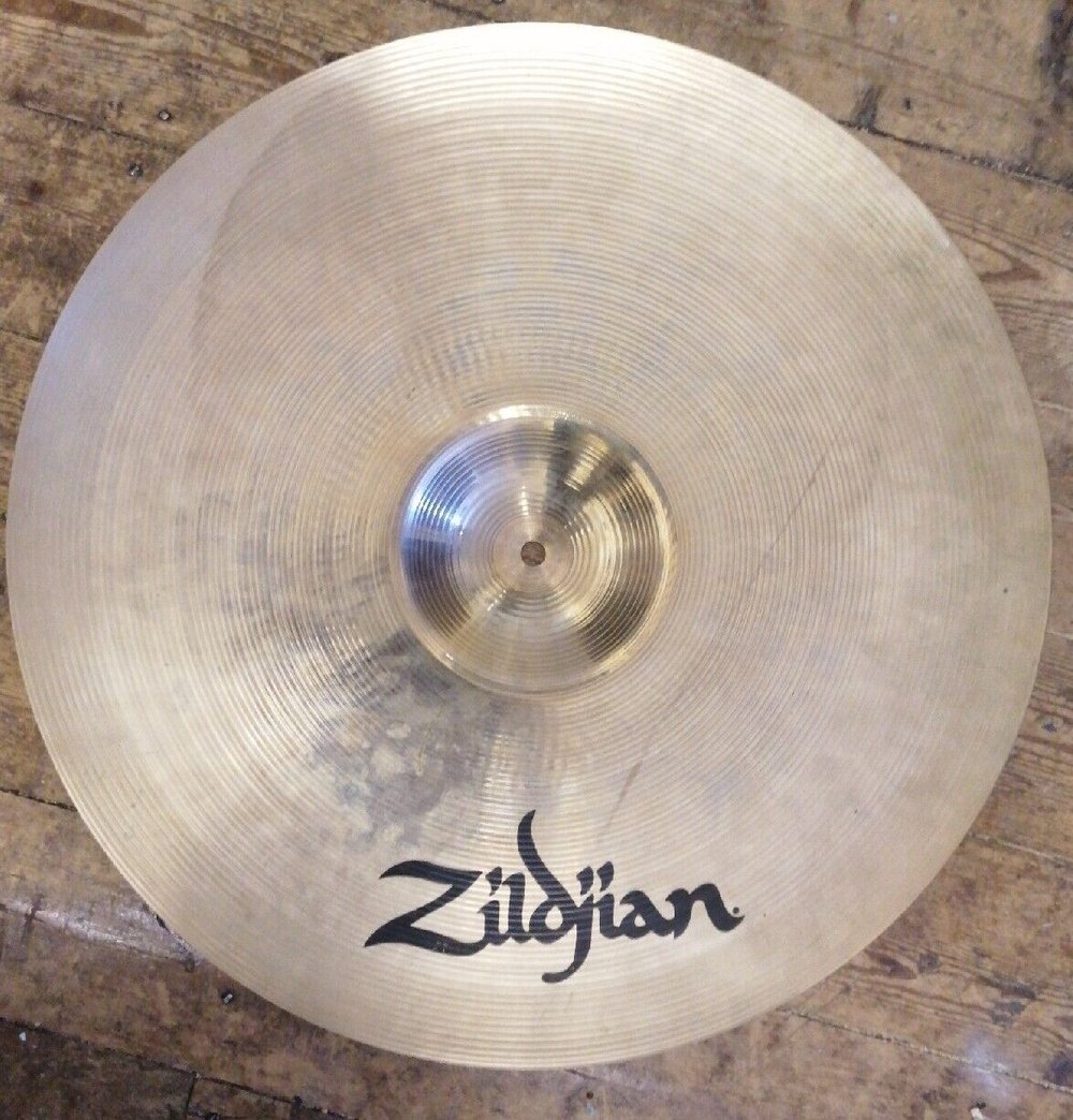 Image of Zildjian 20 Inch Rock Ride Cymbal - No Cracks, No Keyholing.