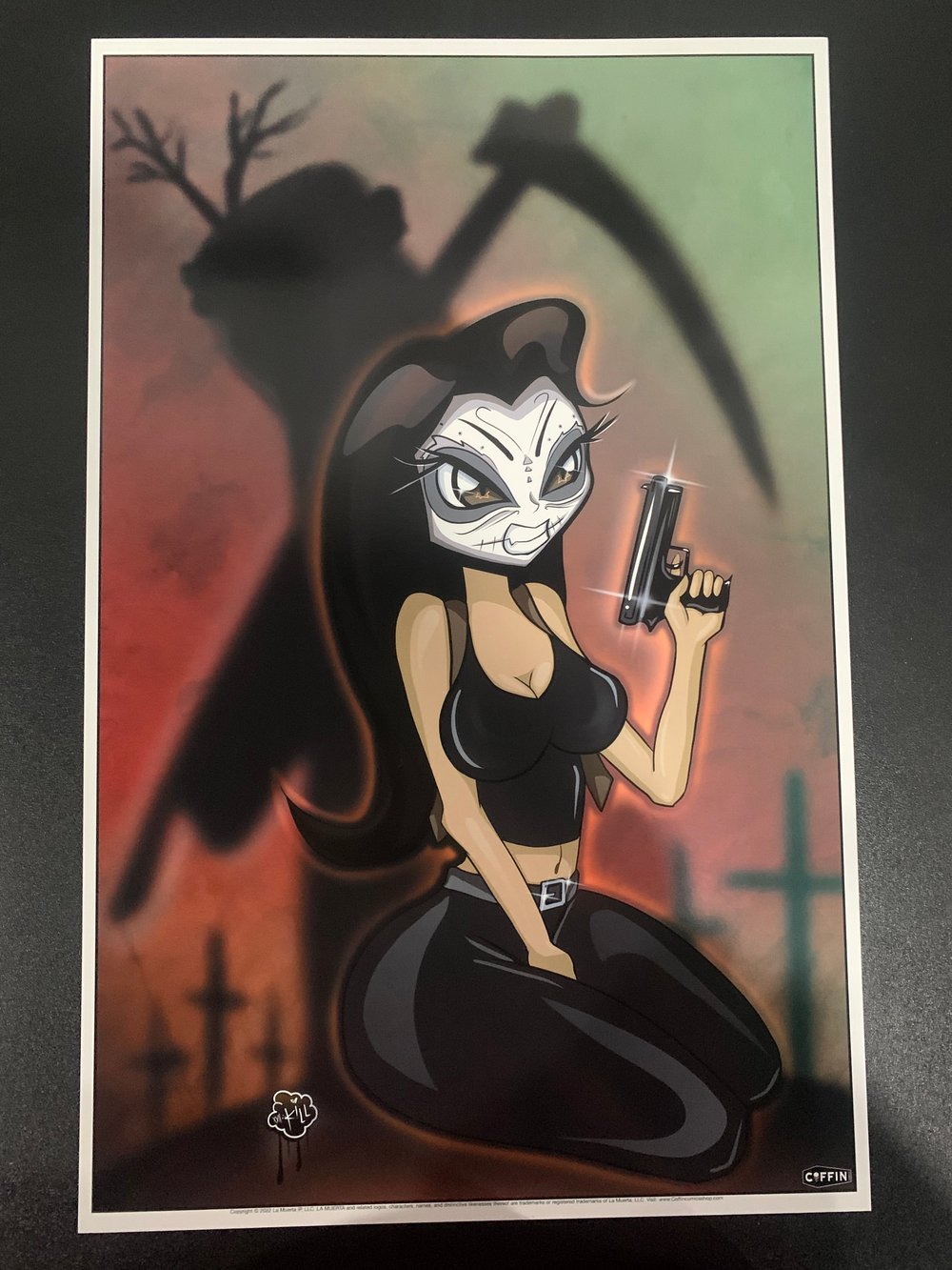 La Muerta Print