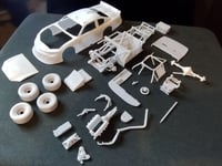 Image 3 of 1:24 Camaro Late Model Stock Car Kit