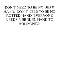 Image 2 of LIFE IS A MEAN AVERAGE, I HOPE YOU PARTICIPATE x ANONYMOUS (AWRY 2023)