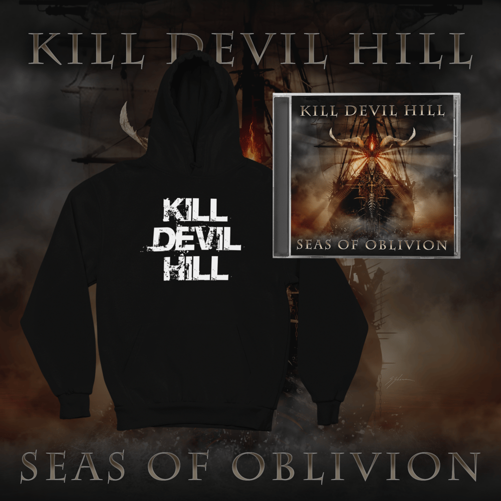 KILL DEVIL HILL "Seas Of Oblivion" Hoodie + CD Bundle