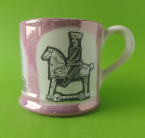 Summer mug - cavalryman and fairy